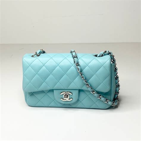 blue bag chanel|tiffany blue chanel bag.